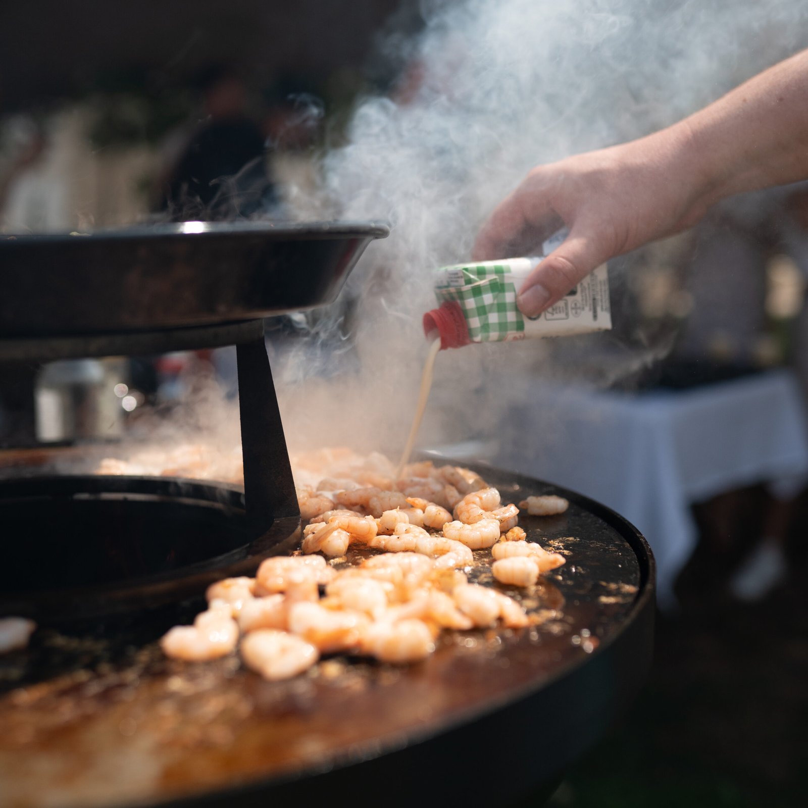 Cuisine au brasero plancha en Alsace