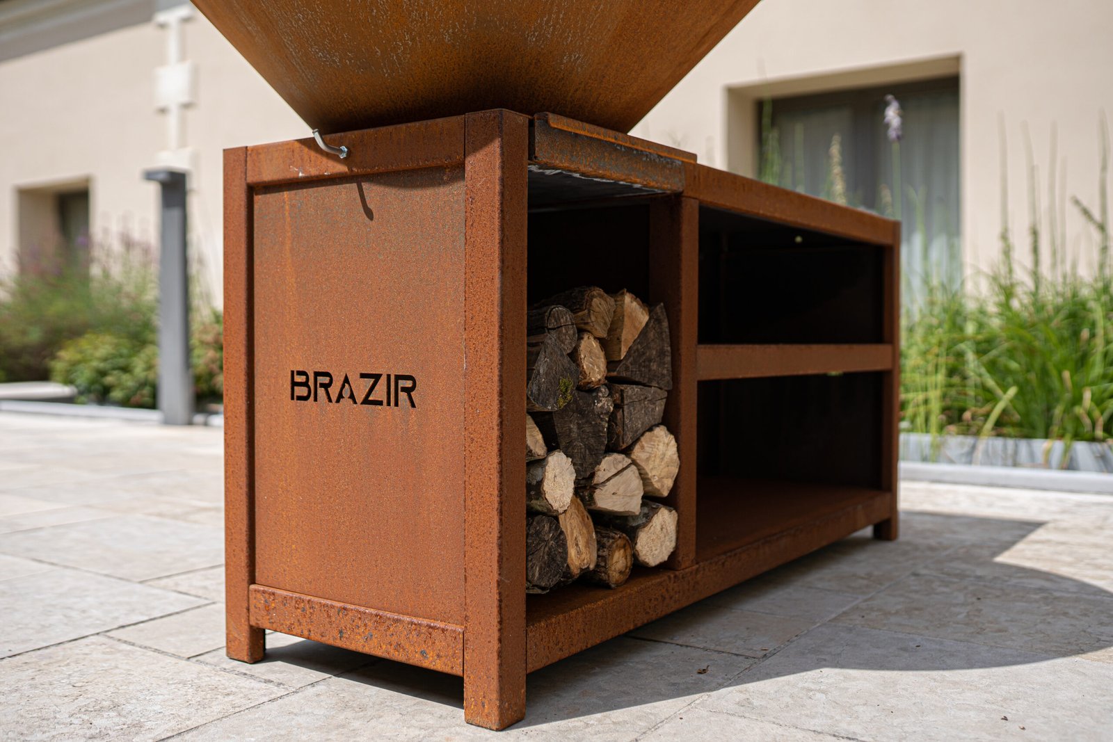 Finition Acier Corten Brazir