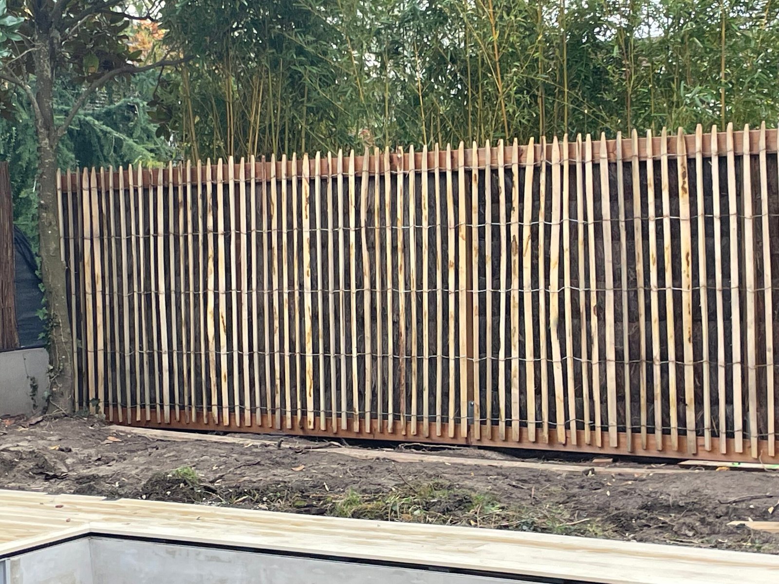 Clôture naturaliste bois Strasbourg