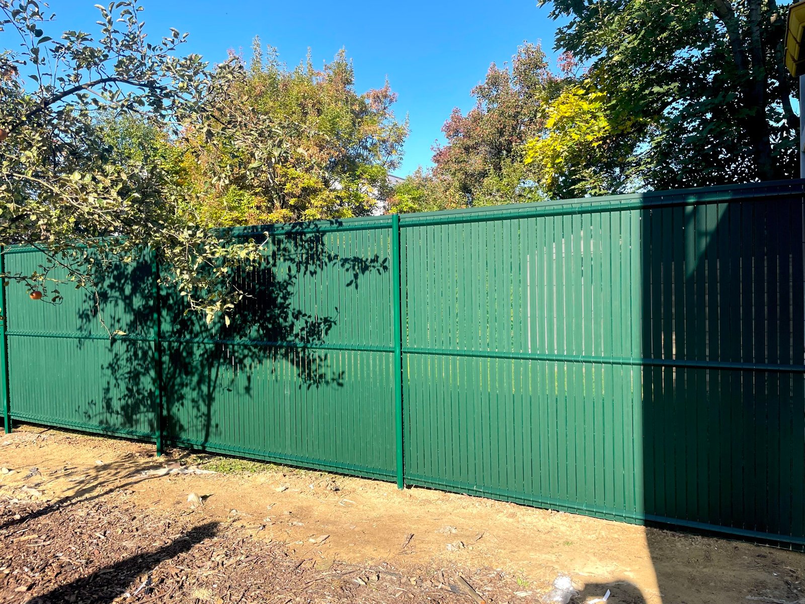 Clôture terminée Hautepierre